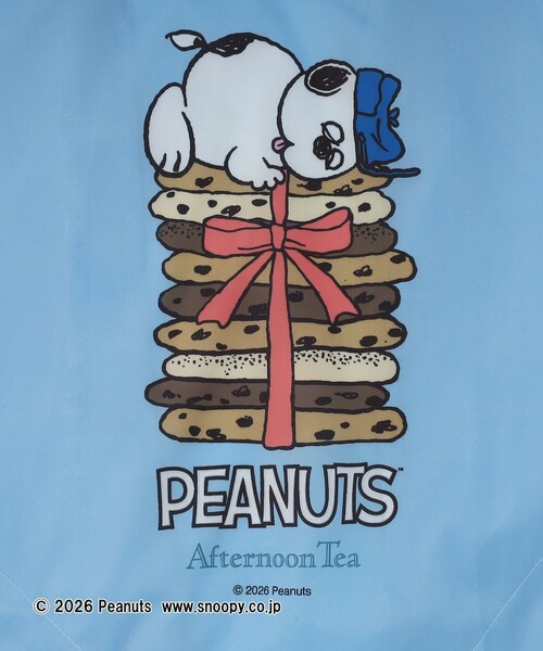 Afternoon Tea(アフタヌーンティー)の「ぬいぐるみケース付きショッピングバッグ/PEANUTS(エコバッグ/サブバッグ・レディース・ブルー・ONE SIZE)」の5枚目の写真