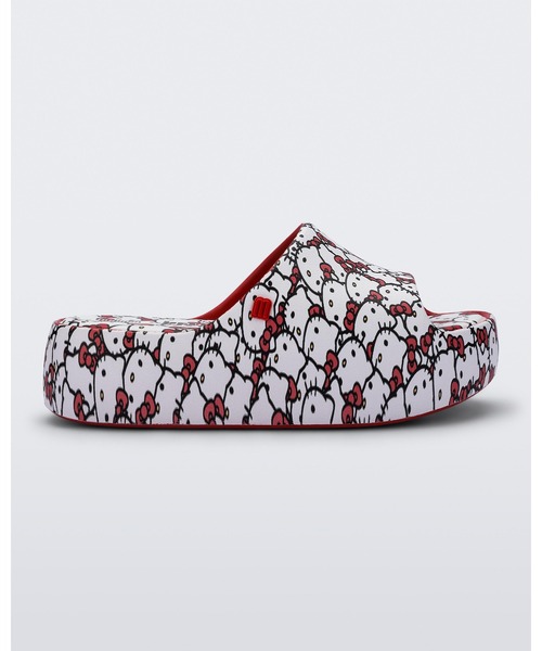 melissa（メリッサ）の「MELISSA FREE PLATFORM SLIDE + HELLO KITTY AND FRIENDS AD（サンダル・レディース・ライラック/ブラック/レッド/ベージュ・37/39/38/35-36）」の17枚目の写真