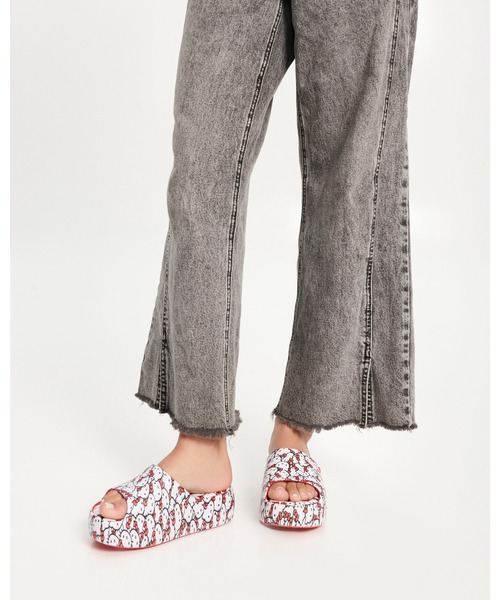 melissa（メリッサ）の「MELISSA FREE PLATFORM SLIDE + HELLO KITTY AND FRIENDS AD（サンダル・レディース・ライラック/ブラック/レッド/ベージュ・37/39/38/35-36）」の18枚目の写真