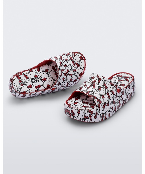 melissa（メリッサ）の「MELISSA FREE PLATFORM SLIDE + HELLO KITTY AND FRIENDS AD（サンダル・レディース・ライラック/ブラック/レッド/ベージュ・37/39/38/35-36）」の19枚目の写真