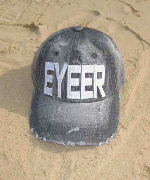 EYEER(イワイイアル)の「【EYEER】Basic Logo Ball Cap / 【イーワイイーイーアール】ベーシックロゴボールキャップ(キャップ・メンズ・ブラック×レッド/ブラック×ホワイト・S)」の12枚目の写真