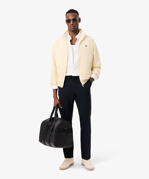 LACOSTE(ラコステ)の「スリムフィットミニマル長袖シャツ(シャツ/ブラウス・メンズ・ホワイト/ダークネイビー・38/40/39/41)」の9枚目の写真