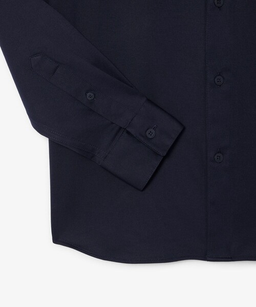 LACOSTE(ラコステ)の「スリムフィットミニマル長袖シャツ(シャツ/ブラウス・メンズ・ホワイト/ダークネイビー・38/40/39/41)」の14枚目の写真