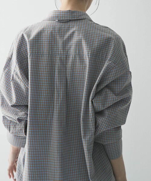 PICCADILLY（ピカデリー）の「『別注』PICCA×URBAN RESEARCH　レギュラーカラールーズシャツ（シャツ/ブラウス・レディース・ストライプ/チェック・FREE）」の18枚目の写真