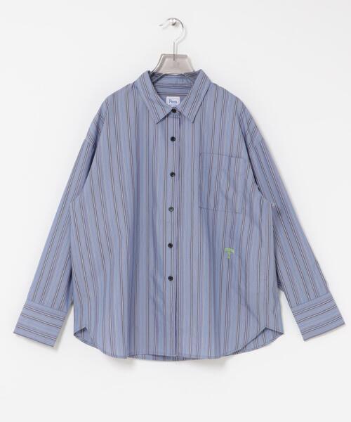 PICCADILLY（ピカデリー）の「『別注』PICCA×URBAN RESEARCH　レギュラーカラールーズシャツ（シャツ/ブラウス・レディース・ストライプ/チェック・FREE）」の10枚目の写真