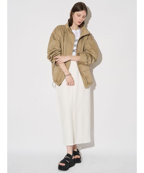 ELENDEEK（エレンディーク）の「デニムIラインスカート（スカート・レディース・ブルー/オフホワイト・02/01）」の14枚目の写真