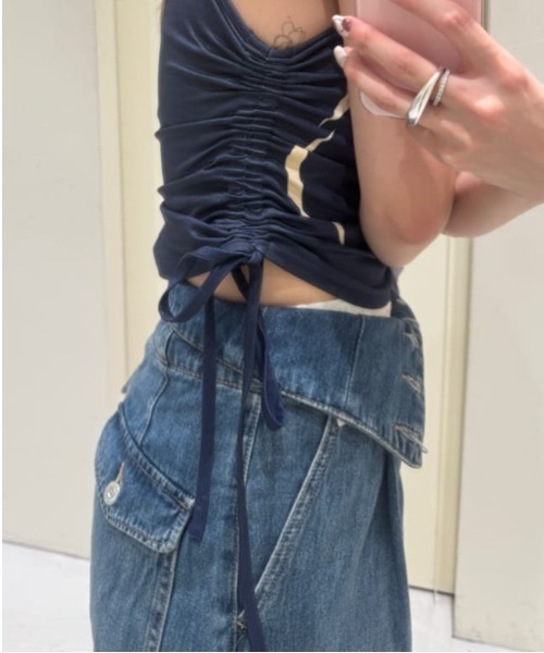 再入荷】CORSET DESIGN BAGGY（デニムパンツ）｜MOUSSY（マウジー）の