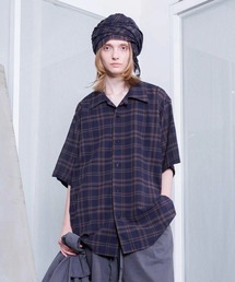 【VOAAOV】SHEER SHIRT Short Sleeve