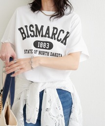 LARUTA | 【LARUTA】バックスリットプリントロゴT(Tシャツ/カットソー)