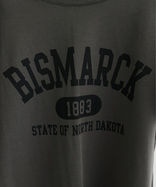 LARUTA(ラルータ)の「【LARUTA】バックスリットプリントロゴT(Tシャツ/カットソー・レディース・スミクロ/ベージュ/オフホワイト・FREE)」の14枚目の写真