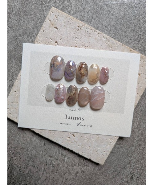 tone(トーン)の「【Lumos】鉱物ネイルチップ(MA)(ネイルシール/ネイルチップ・レディース・その他1・M)」の1枚目の写真