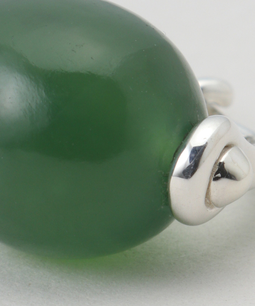 ANNIKA INEZ(アニカイネズ)の「【ANNIKA INEZ/ アニカ イネズ】 Stone Ellipse Earrings(ピアス(両耳用)・レディース・グリーン・FREE)」の5枚目の写真