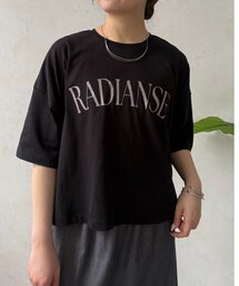 ロゴシルケットカットソー