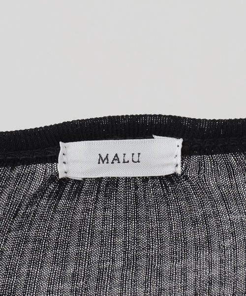 FRAMeWORK(フレームワーク)の「MALU NICO コットン スキニータンク(タンクトップ・レディース・ブラック/ベージュ/ブラウン/ホワイト・FREE)」の6枚目の写真