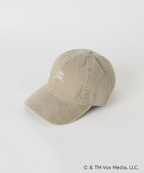 U by SPICK&SPAN（ユーバイスピックアンドスパン）の「New York Magazine  ロゴキャップ（キャップ・レディース・ボルドー/ベージュ・FREE）」の18枚目の写真