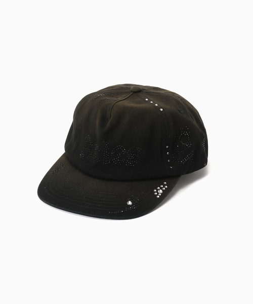 ARIES(アリーズ)の「ARIES / アリーズ DISTRESSED DIAMANTE CAP(キャップ・メンズ・ブラック・FREE)」の1枚目の写真
