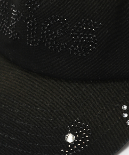 ARIES(アリーズ)の「ARIES / アリーズ DISTRESSED DIAMANTE CAP(キャップ・メンズ・ブラック・FREE)」の4枚目の写真