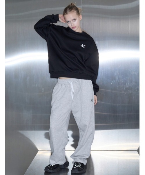 A'GEM/9 × .kom 『MUCENT/ムセント』 BASIC DENVER WIDE SWEAT PANTS