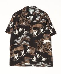 TWO PALMS - RAYON H/SHIRT“CRANE”