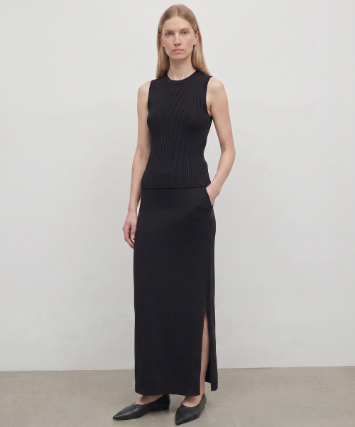 KIMDOH(キムド)の「Arden Long Skirt / Black(スカート・レディース・ブラック・SMALL/MEDIUM)」の1枚目の写真