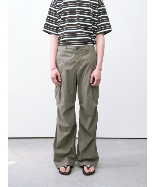 AFTERPRAY(アフタープレイ)の「フレンチリップストップカーゴパンツカーキ(その他パンツ・メンズ・その他・LARGE/MEDIUM/SMALL)」の1枚目の写真