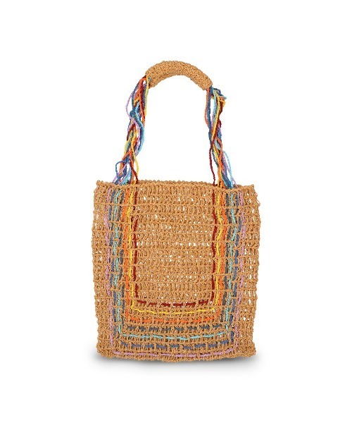 MacMahon Knitting Mills（マクマホン ニッティング ミルズ）の「MacMahon Knitting Mills Paper Tote Bag マクマホンニッティングミルズ ペーパートートバッグ（トートバッグ・メンズ・ベージュ・FREE）」の2枚目の写真