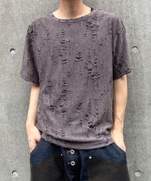 ダメージ加工Tシャツ