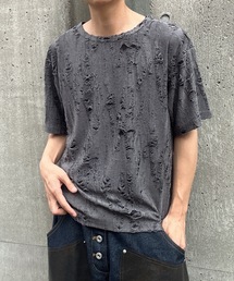 ダメージ加工Tシャツ