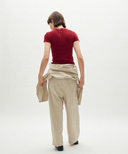 full/fill.(フルフィル)の「work design all in one / ワークデザインオールインワン(つなぎ/オールインワン・レディース・ダークグレー/アイボリー・FREE)」の12枚目の写真