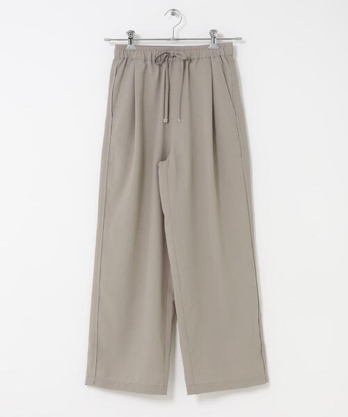 URBAN RESEARCH ROSSO WOMEN(アーバンリサーチ ロッソ)の「『UR TECH DRYLUXE』 イージードロストパンツ(その他パンツ・レディース・ネイビー/モカ・36/38)」の21枚目の写真