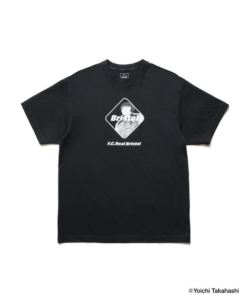 F.C.Real Bristol(エフシーレアルブリストル)の「KOJIRO HYUGA EMBLEM TEE(Tシャツ/カットソー・メンズ・ホワイト/ブラック・LARGE/X-LARGE/XX-LARGE/SMALL/MEDIUM)」の2枚目の写真