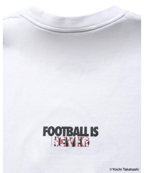 F.C.Real Bristol(エフシーレアルブリストル)の「KOJIRO HYUGA EMBLEM TEE(Tシャツ/カットソー・メンズ・ホワイト/ブラック・LARGE/X-LARGE/XX-LARGE/SMALL/MEDIUM)」の9枚目の写真