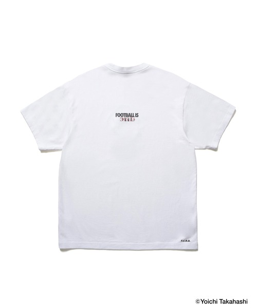 F.C.Real Bristol(エフシーレアルブリストル)の「KOJIRO HYUGA EMBLEM TEE(Tシャツ/カットソー・メンズ・ホワイト/ブラック・LARGE/X-LARGE/XX-LARGE/SMALL/MEDIUM)」の7枚目の写真
