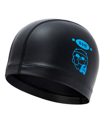 RALLY（ラリー）の「[RRUC514 BLK] オスワン ウレタンコーティングスイムキャップ ブラック（スイムグッズ）」