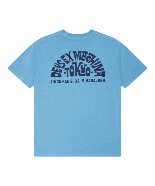 DEUS EX MACHINA(デウスエクスマキナ)の「TOKYO ADDRESS TEE(Tシャツ/カットソー・メンズ・レッド/ライトブルー・S/L/M)」の13枚目の写真