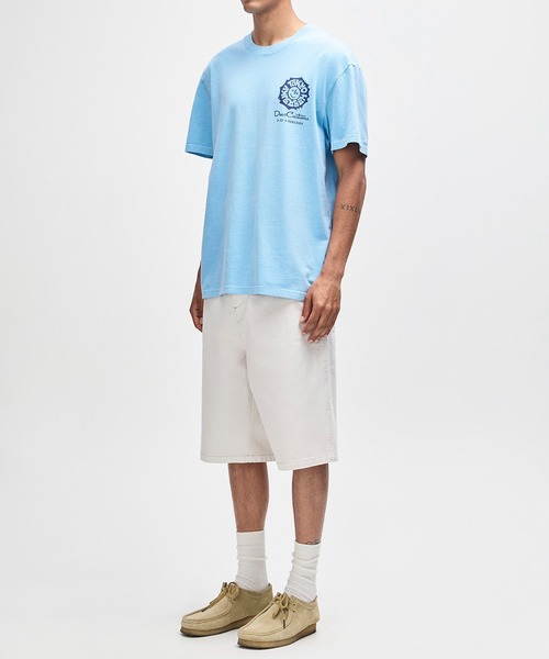 DEUS EX MACHINA(デウスエクスマキナ)の「TOKYO ADDRESS TEE(Tシャツ/カットソー・メンズ・レッド/ライトブルー・S/L/M)」の9枚目の写真