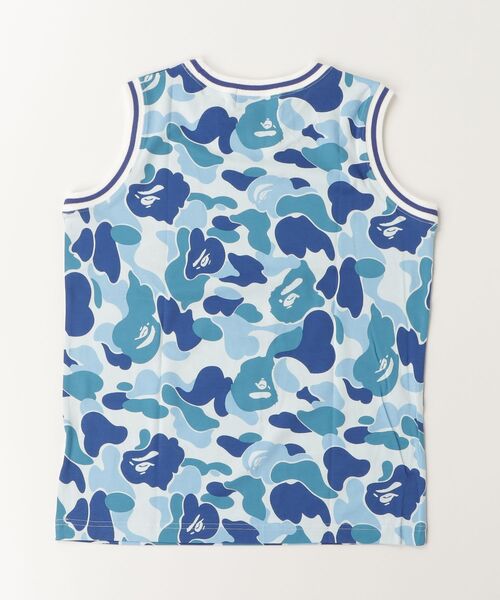 A BATHING APE（アベイシングエイプ）の「ABC CAMO COLLEGE TANK TOP（タンクトップ・キッズ・ピンク/ブルー・160/150）」の9枚目の写真