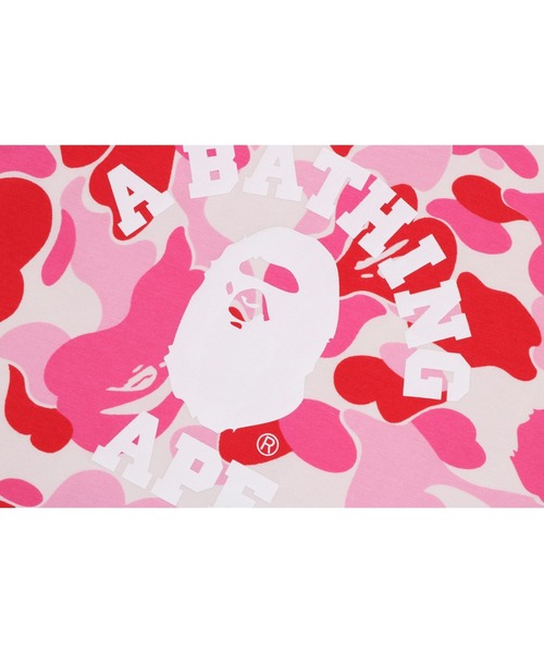 A BATHING APE（アベイシングエイプ）の「ABC CAMO COLLEGE TANK TOP（タンクトップ・キッズ・ピンク/ブルー・160/150）」の6枚目の写真