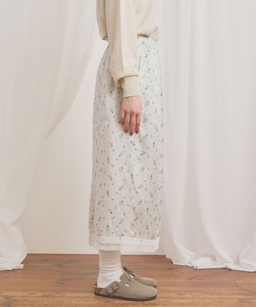 fig London(フィグロンドン)の「Maureen skirt(スカート・レディース・グリーン/ベージュ・FREE)」の20枚目の写真