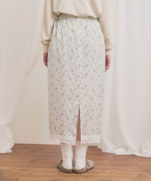 fig London(フィグロンドン)の「Maureen skirt(スカート・レディース・グリーン/ベージュ・FREE)」の21枚目の写真