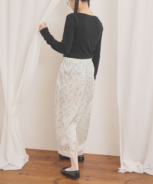 fig London(フィグロンドン)の「Maureen skirt(スカート・レディース・グリーン/ベージュ・FREE)」の14枚目の写真