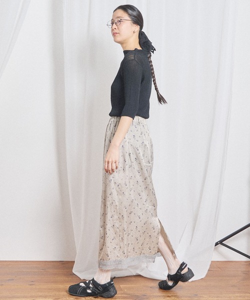 fig London(フィグロンドン)の「Maureen skirt(スカート・レディース・グリーン/ベージュ・FREE)」の18枚目の写真