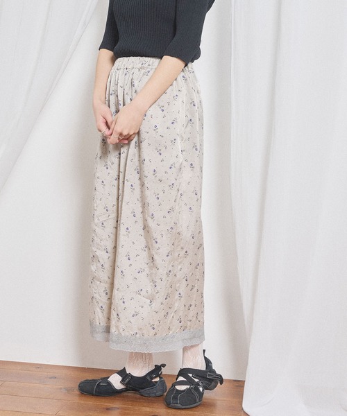 fig London(フィグロンドン)の「Maureen skirt(スカート・レディース・グリーン/ベージュ・FREE)」の14枚目の写真