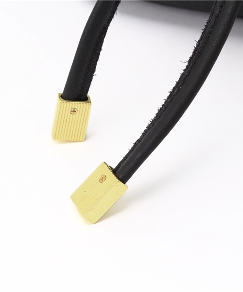 Beau're（ヴュレ）の「【Beau're】巾着フリンジショルダー/B-12313（ショルダーバッグ・レディース・ブラック/グレー・FREE）」の7枚目の写真