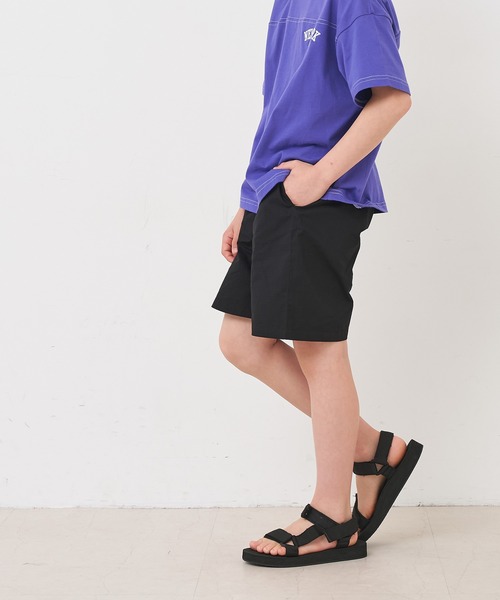 coca(coca)(コカ)の「キッズ コットンリップストップコードショートパンツ(その他パンツ・キッズ・ブルー/ブラック・120/130/140/150)」の4枚目の写真