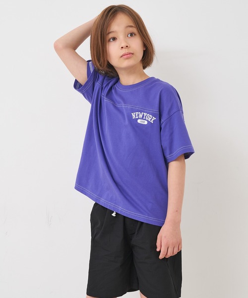 coca(coca)(コカ)の「キッズ コットンリップストップコードショートパンツ(その他パンツ・キッズ・ブルー/ブラック・120/130/140/150)」の7枚目の写真