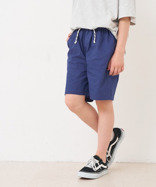 coca(coca)(コカ)の「キッズ コットンリップストップコードショートパンツ(その他パンツ・キッズ・ブルー/ブラック・120/130/140/150)」の9枚目の写真