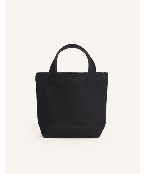 Maison Kitsune(メゾンキツネ)の「CAFE KITSUNE CUP MINI TOTE(トートバッグ・メンズ・ブラック・U)」の3枚目の写真
