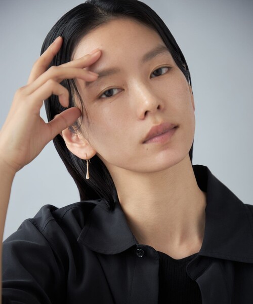 Jouete（ジュエッテ）の「ピアス パール ドロップ（ピアス（両耳用）・レディース・イエローゴールド/プラチナム・FREE）」の4枚目の写真