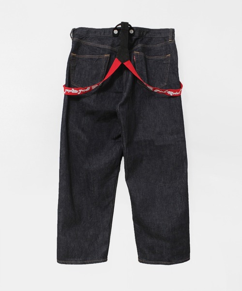 RNA(アールエヌエー)の「R4478 【PINKMOTEL】BIGサスペンダーパンツ(デニムパンツ・レディース・ワンウォッシュ・MEDIUM)」の10枚目の写真